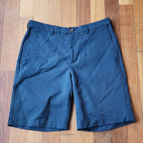 Haggar Clothing Navy Shorts Size 34 - Picture 3 of 12